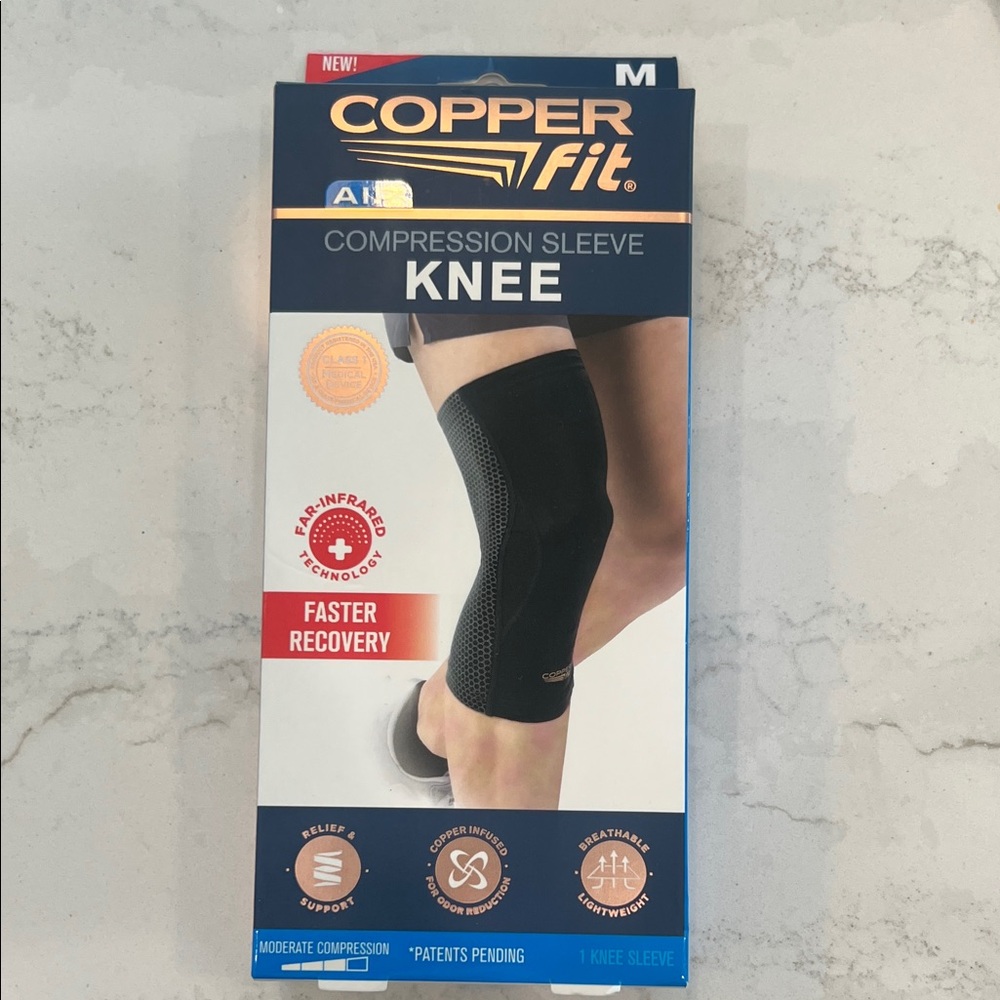 Copper Fit Knee Compression Sleeve